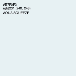 #E7F0F3 - Aqua Squeeze Color Image